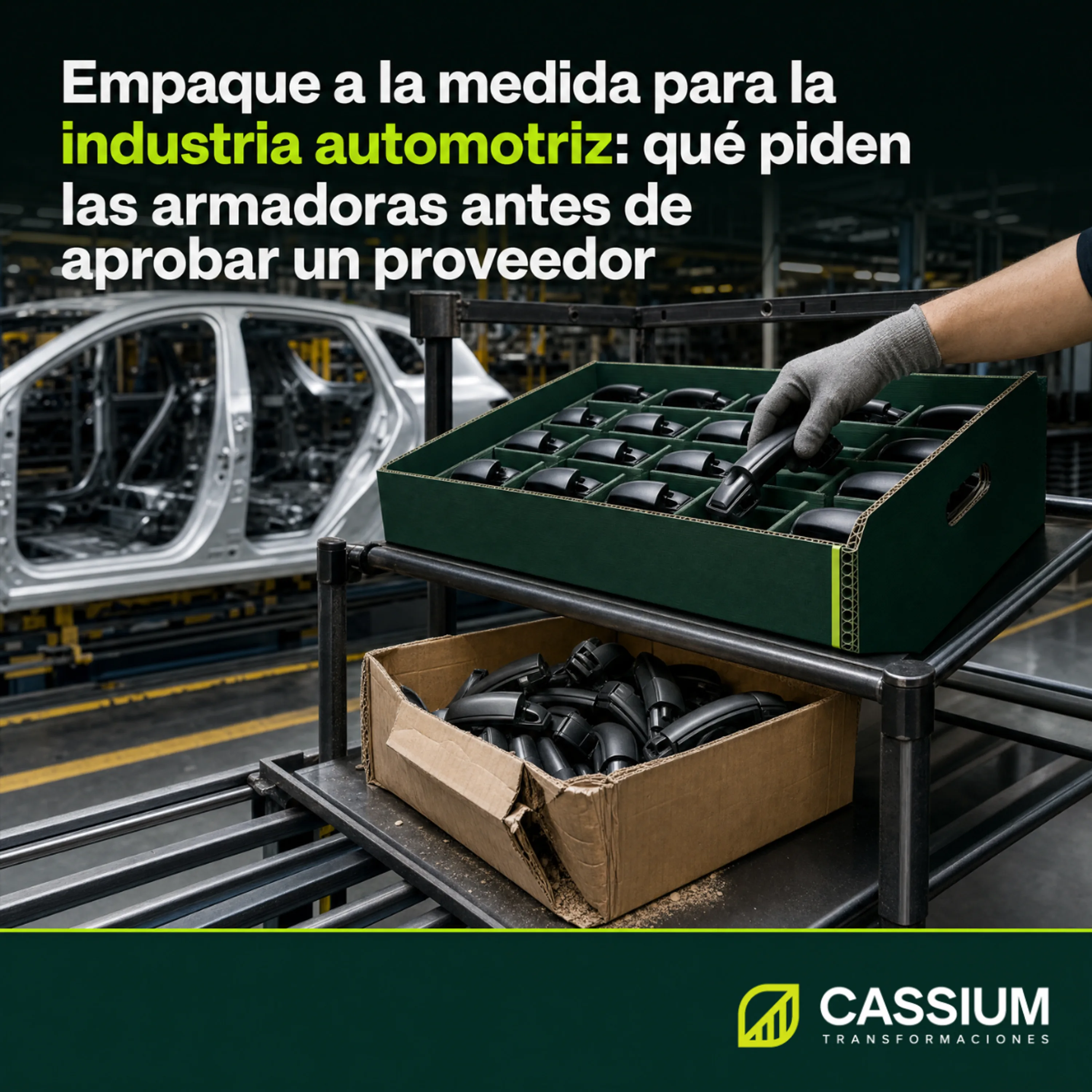 Article cover: Custom Packaging for the Automotive Industry: What OEMs Require Before Approving a Supplier
