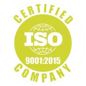ISO 9001:2015 Certified Company